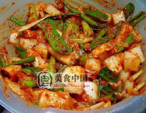韩国泡菜的做法全程图解
