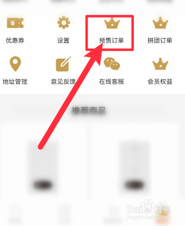 手机壹品慧软件中如何查看预售订单信息