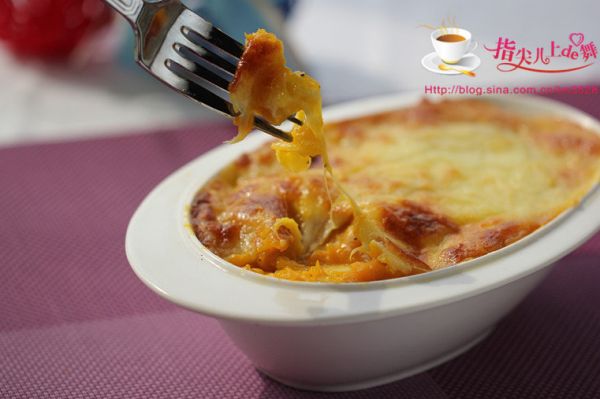 南瓜酱焗娃娃菜