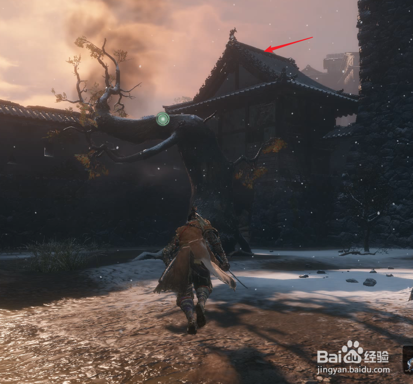 只狼图文攻略27:前往鬼形部BOSS场景