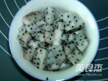 火龙果吐司蛋挞