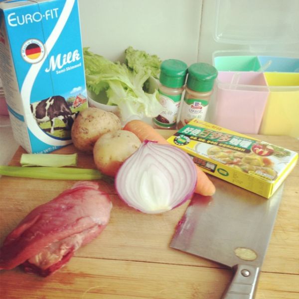 黄金牛肉咖喱饭