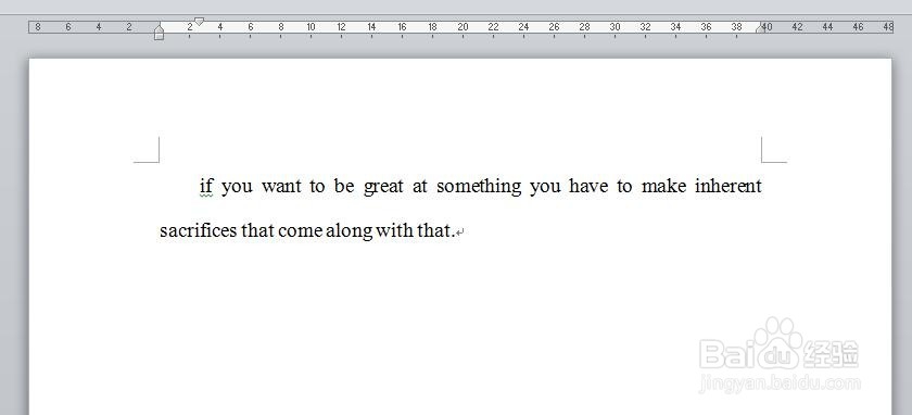 如何在Word中快速转换英文大小写