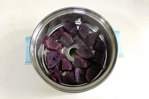 紫薯牛奶布丁怎么做