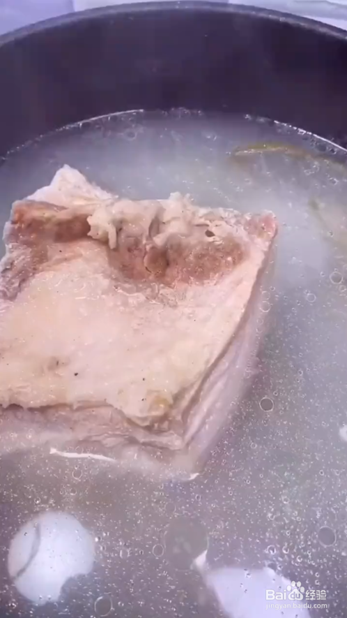 梅菜扣肉如何制作?#校园分享#