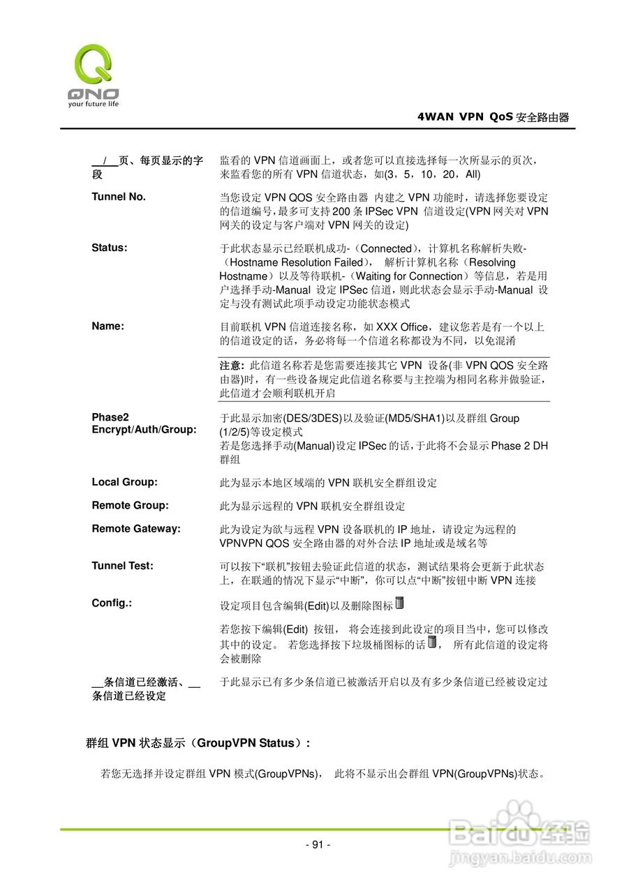 侠诺QVM660路由器使用说明书:[10]