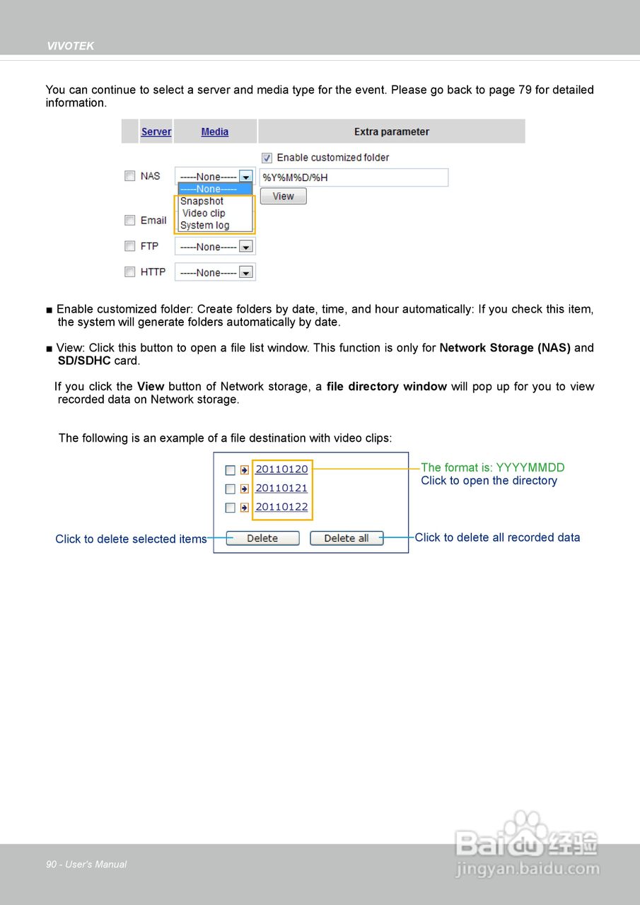 晶睿通讯H.264SD/SDHC卡机架式设计视频服务器VS8401使:[9]