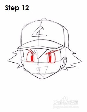 如何画Ash Ketchum
