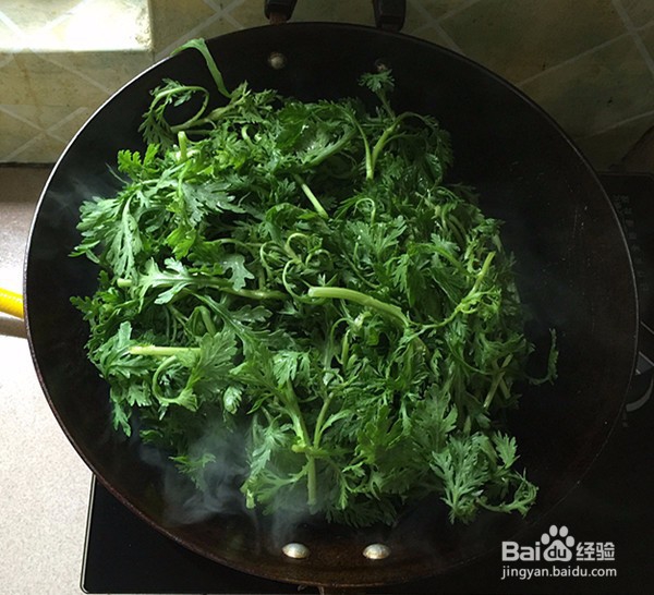 如何做出好吃的蒜蓉茼蒿菜