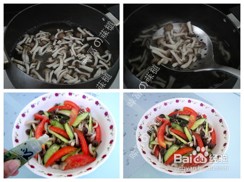 夏日清爽小菜--芥末凉拌蟹味菇