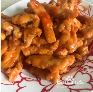 糖醋里脊（鸡肉版）