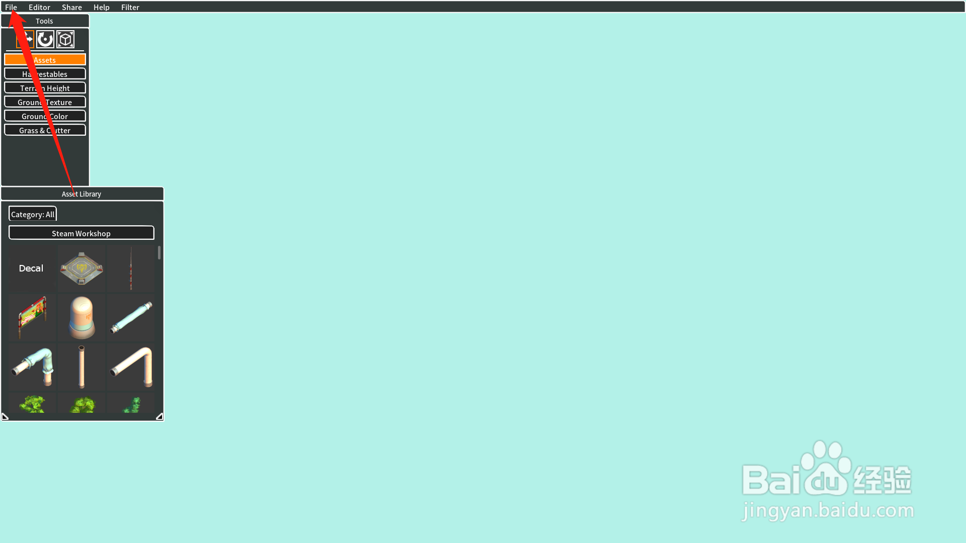 废品机械师怎么创作属于自己的地图?