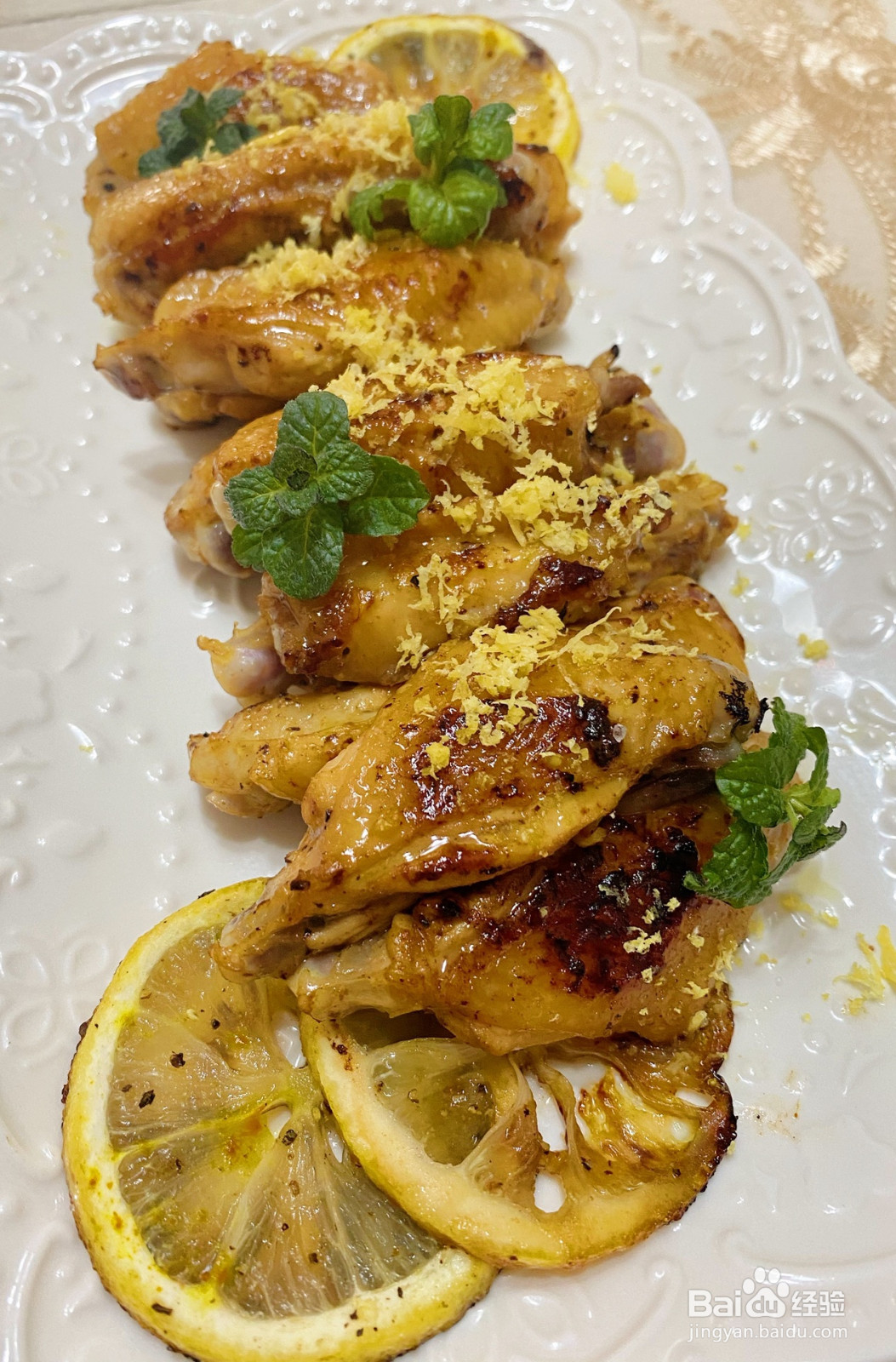 莫吉托风味柠香煎鸡翅的做法