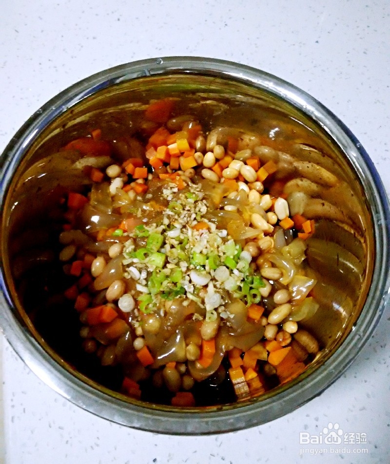 凉拌菜----凉皮拌花生