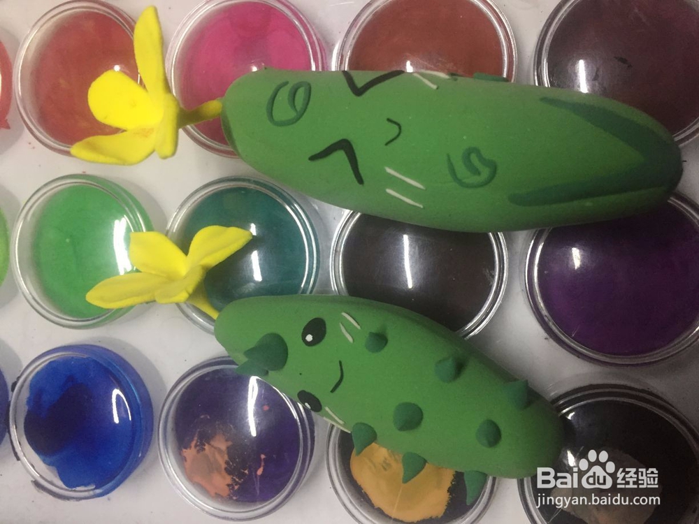 叫你捏萌萌的粘土黄瓜