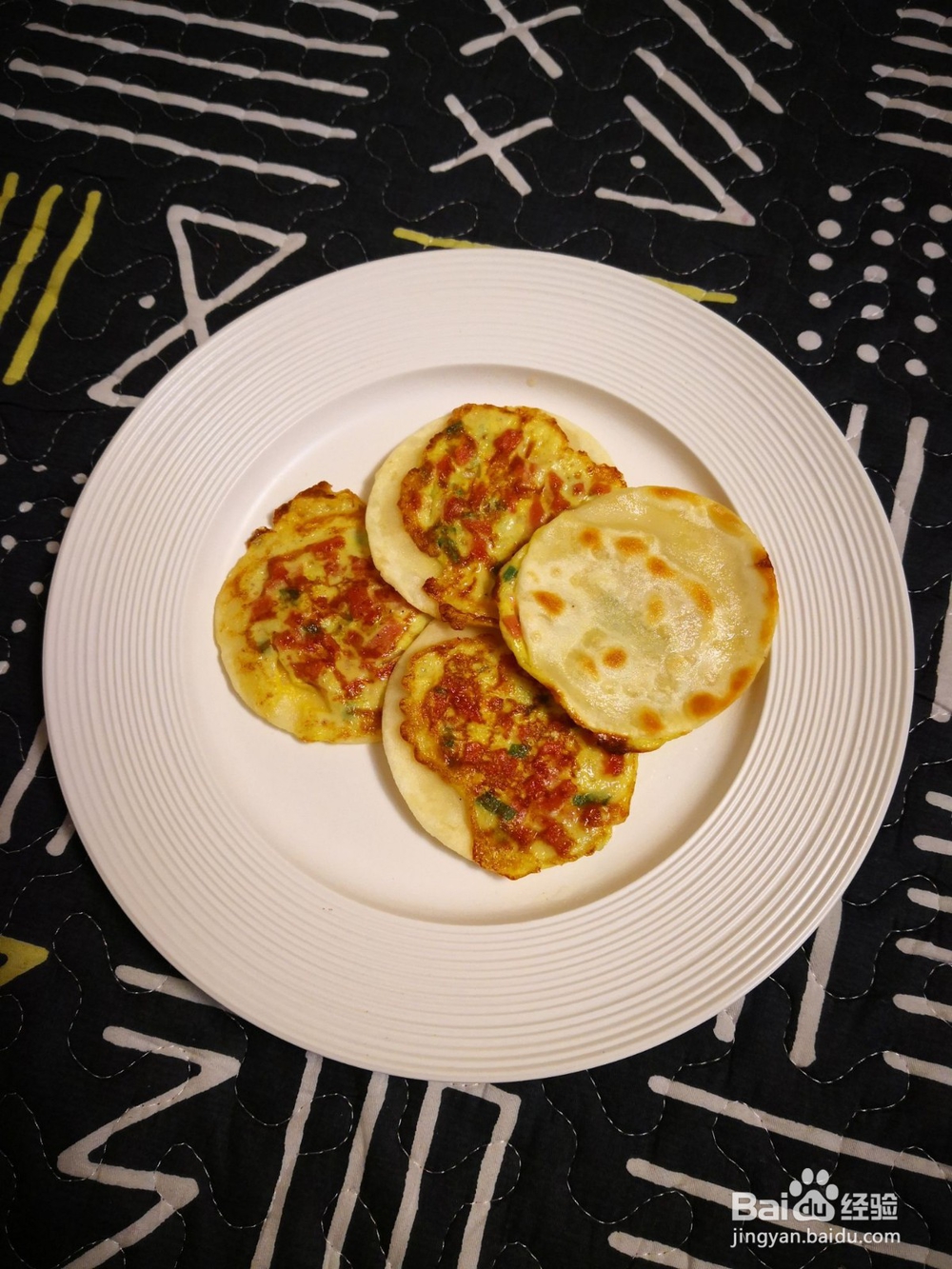 饺子皮葱花饼