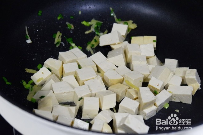 虾酱炒豆腐起泡泡诀窍
