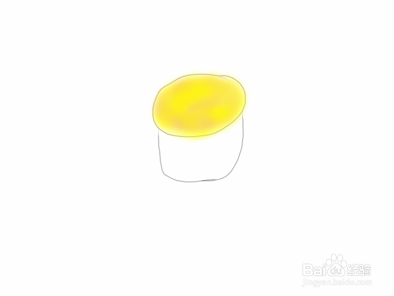手绘系列之如何画蒸鸡蛋糕