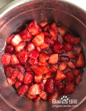 自制无添加草莓酱