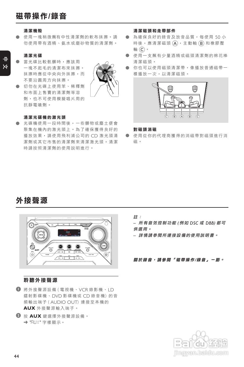 飞利浦FWM352音响使用说明书:[2]