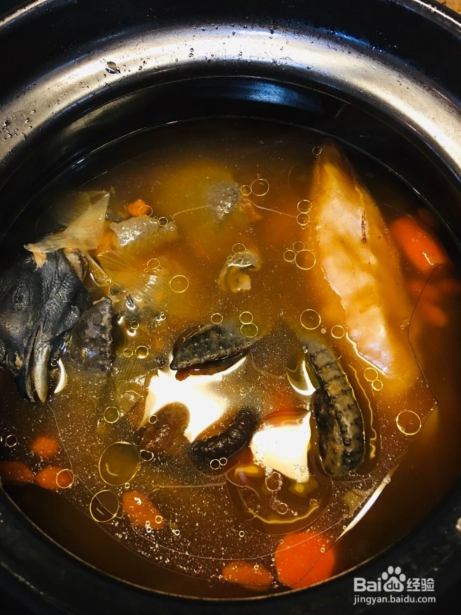 乌鸡花胶靓汤怎么做