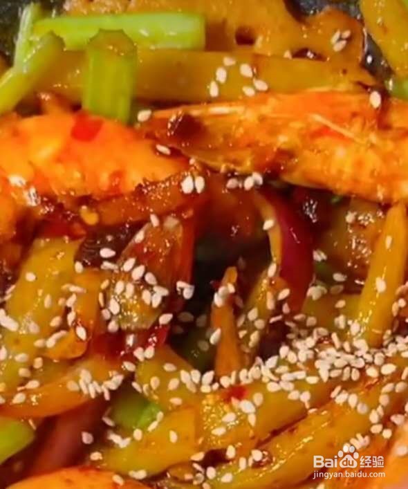 香辣虾的做法