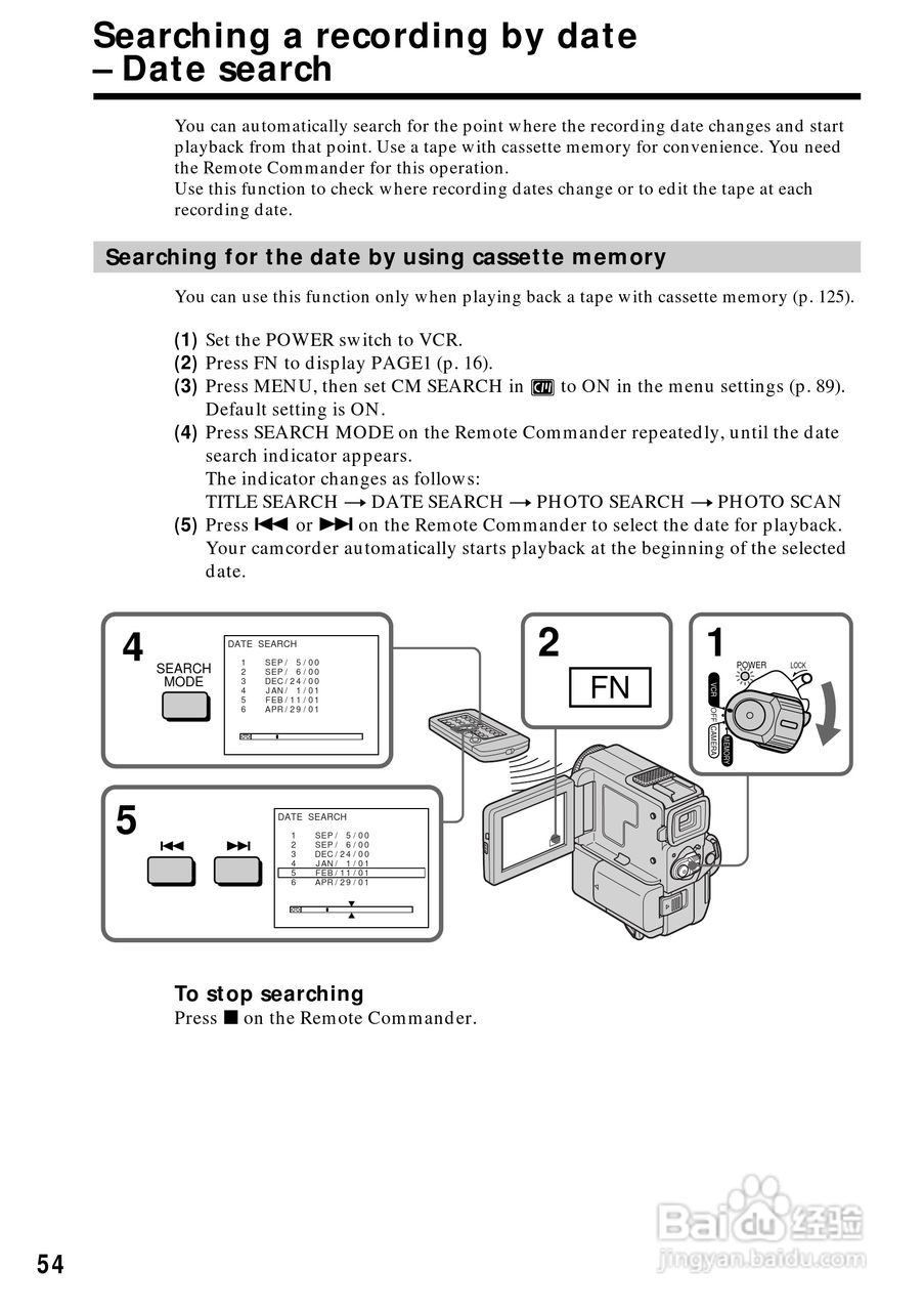 索尼DCR-PC5数码摄像机说明书:[6]
