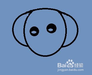 简笔画教程：怎么画小狗，如何画小狗