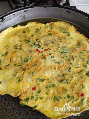 食补佳品炒青椒鸡蛋的做法