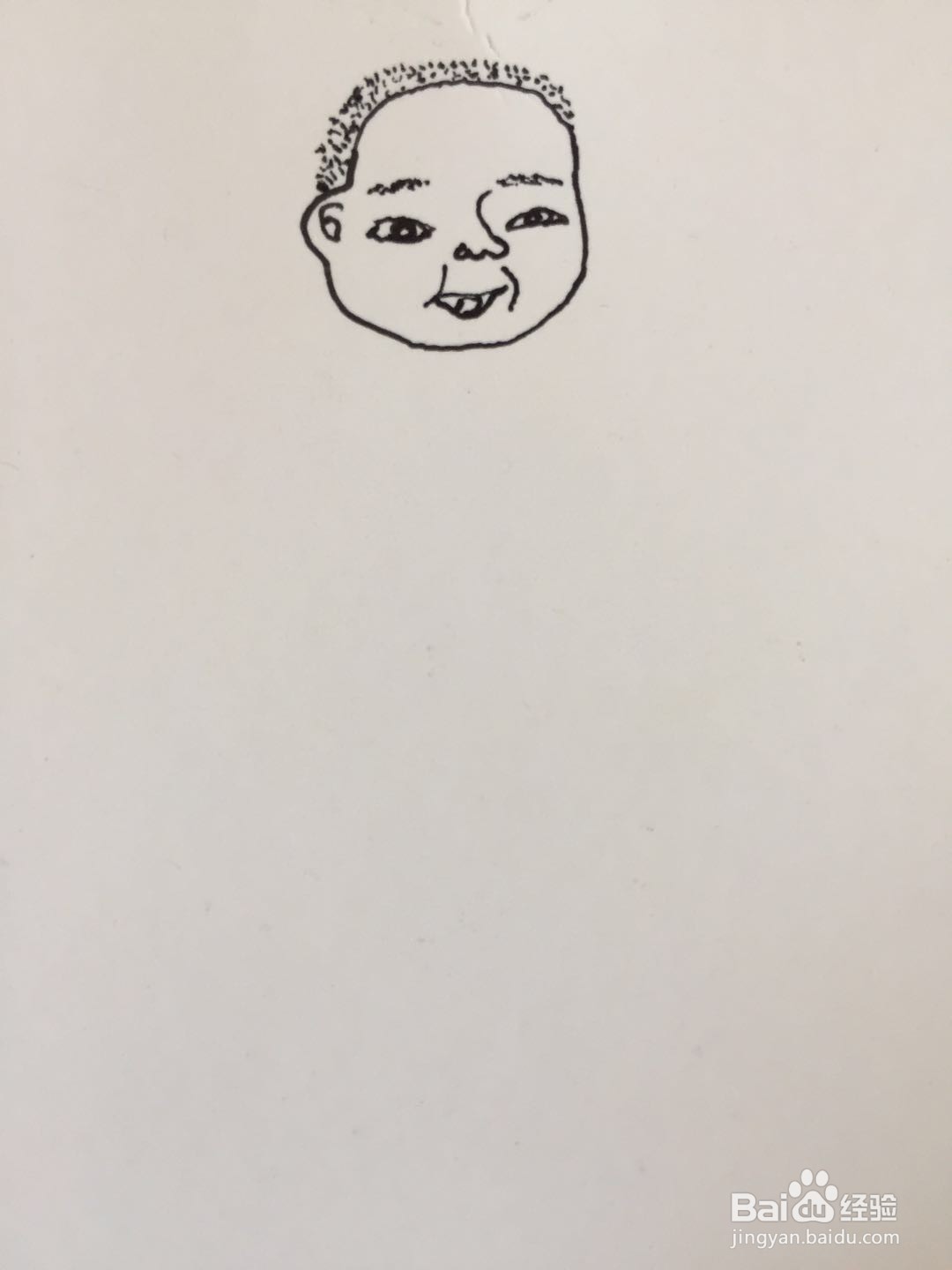 插画教程之微笑的小孩