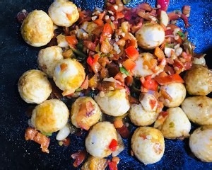 香辣鹌鹑蛋的做法