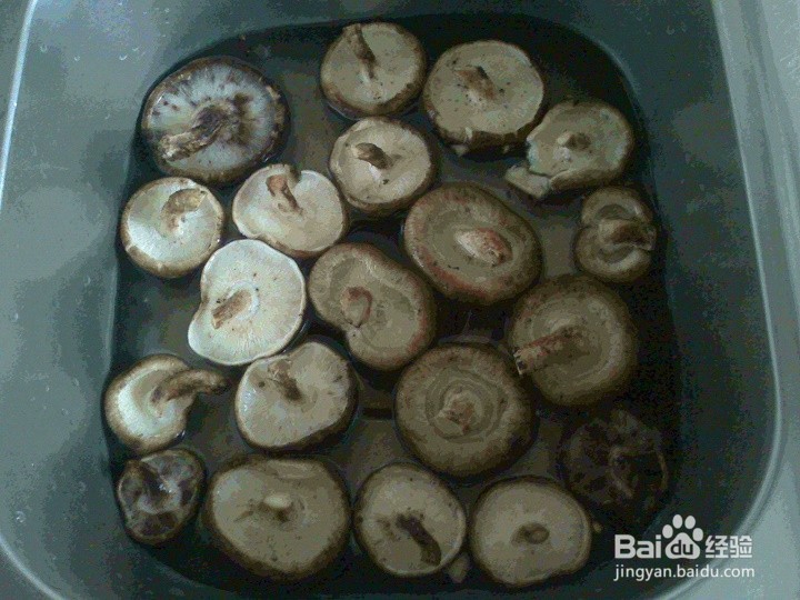 怎样省水清洗香菇