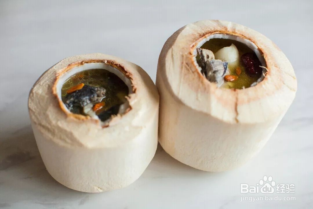 原盅椰子乌鸡汤怎么做