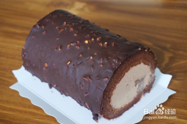 梦龙黑巧蛋糕卷