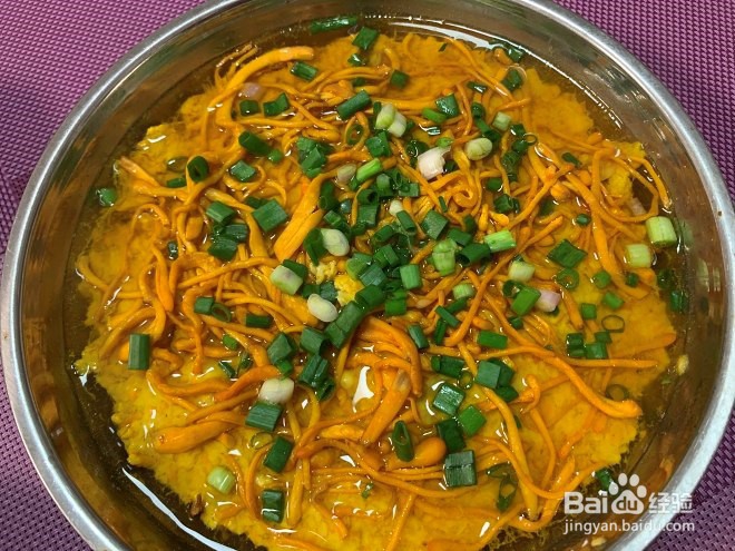 营养又大补的虫草蒸鸡胸肉饼