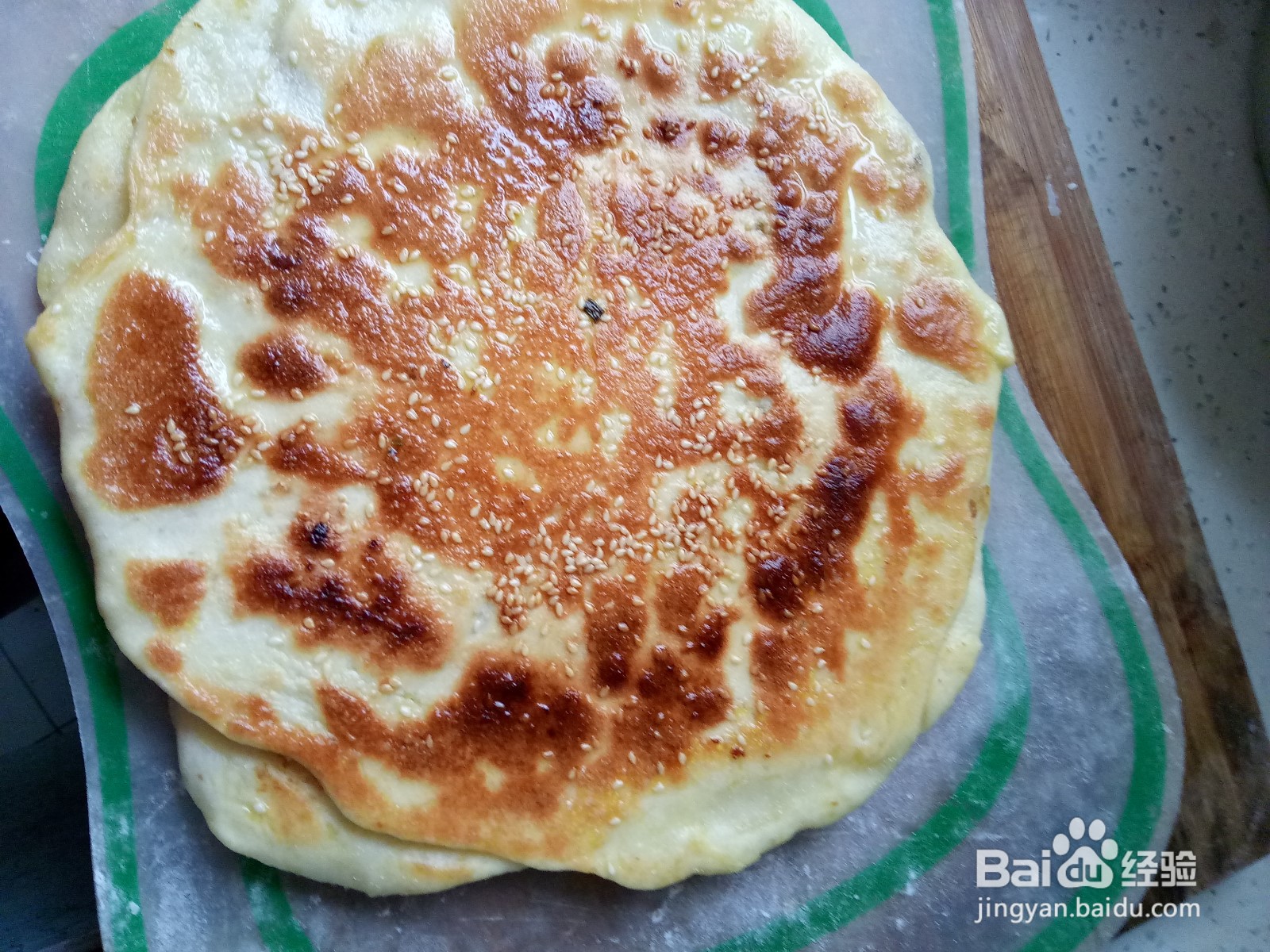芝麻酱葱花饼