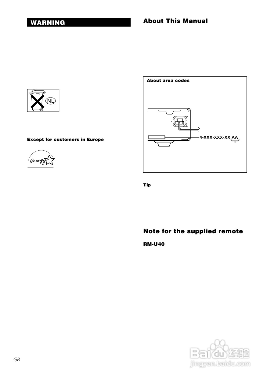 索尼STR-SL50功放使用说明书:[1]