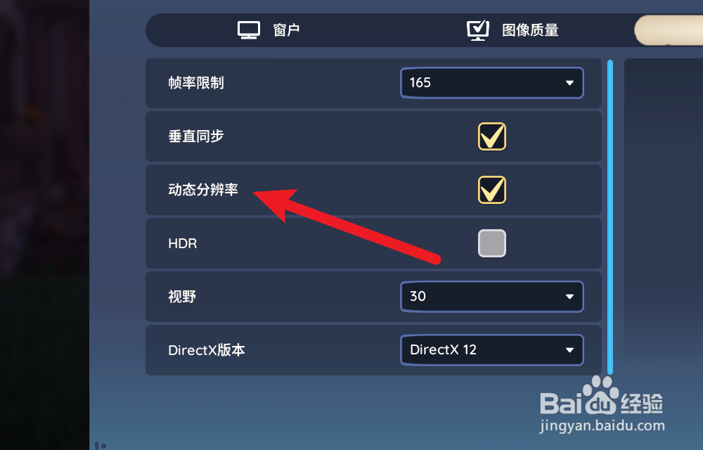 Palia帕里亚怎么开启动态分辨率
