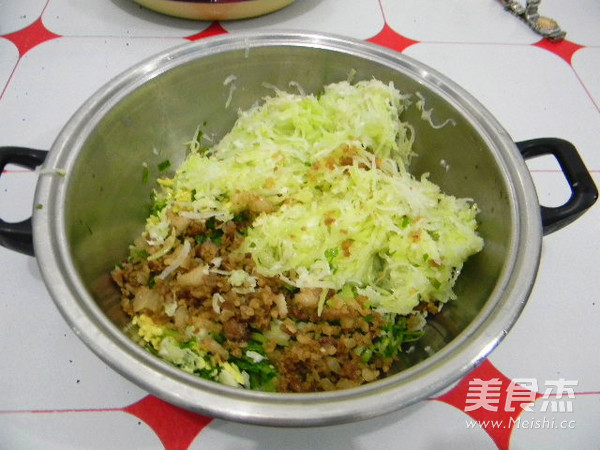 萝卜青椒酥肉水煎包