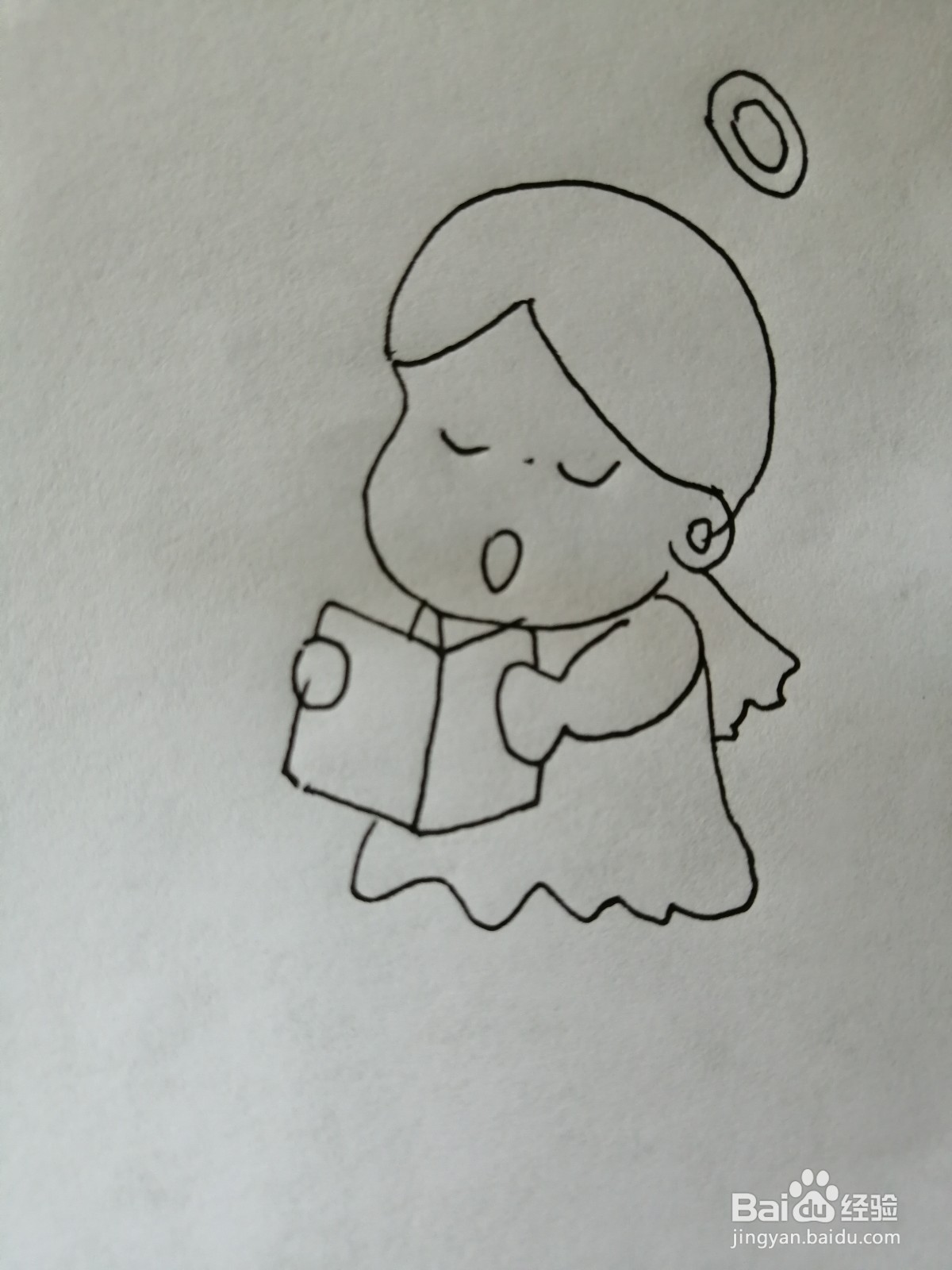<b>可爱的看书的小天使怎么画</b>