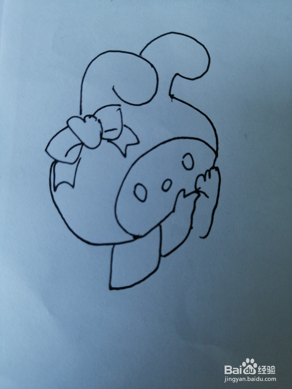 简笔画可爱的小兔子怎么画