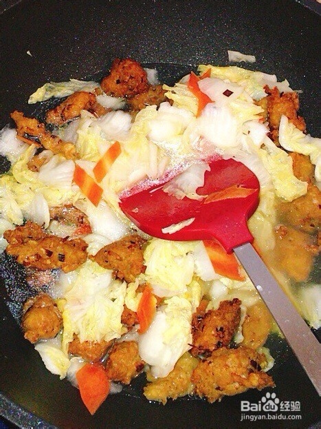 好吃美味的白菜肉丸