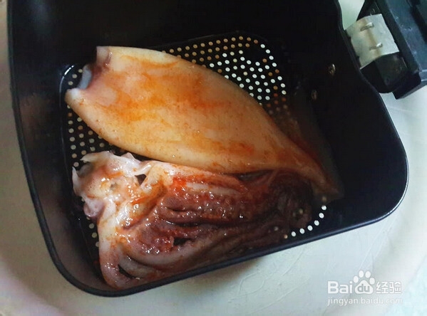 奥尔良烤鱿鱼筒