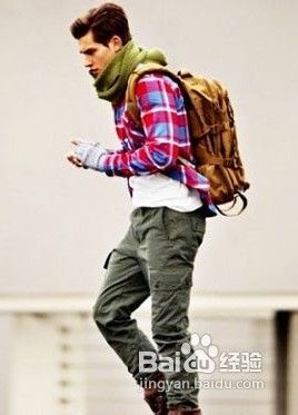 潮男示范新男士围巾系法，尽显本季潮男本色
