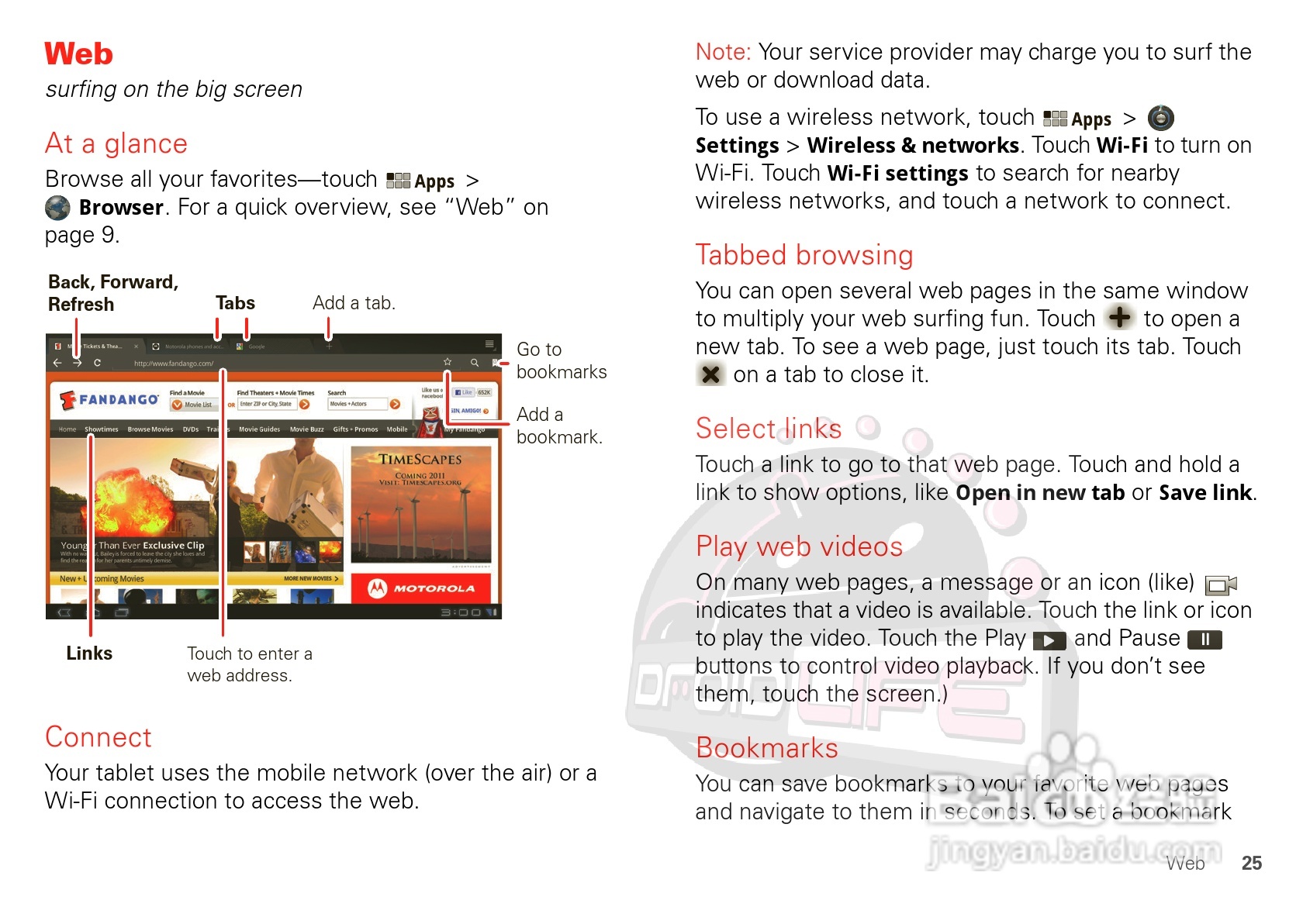 摩托罗拉XOOM平板电脑使用说明书:[3]