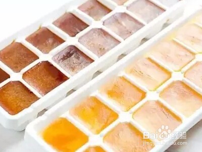 喝剩的汤不想浪费，做成冰块保存吧