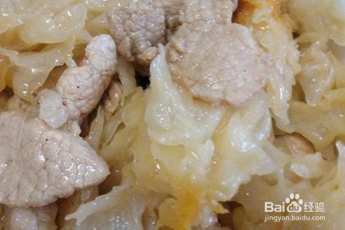 银耳炒肉片的做法