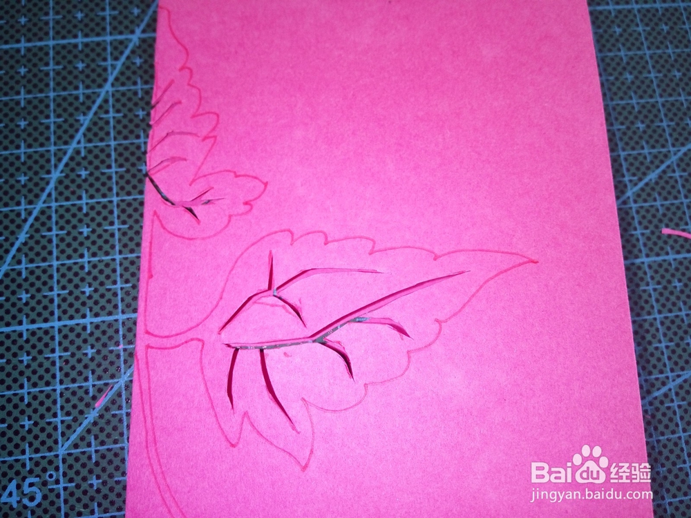 儿童剪纸之爬山虎叶剪纸教程
