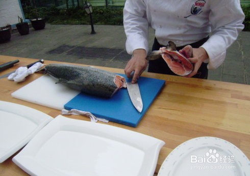 三文鱼各部位切片图解