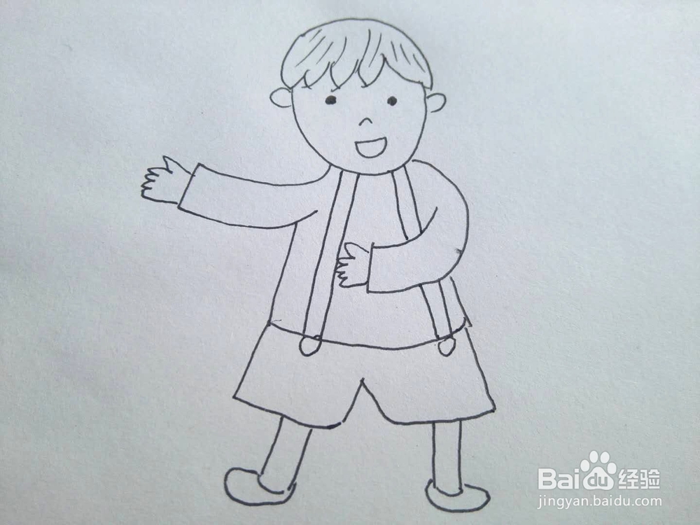 简笔画之人物画经验分享二